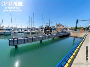 Visite virtuelle à 360° de la Capitainerie - Le Port Gardian - Les Saintes-Maries de la Mer